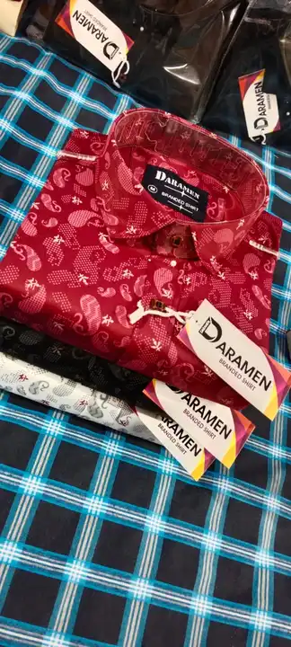 Daraman branded Shirt  uploaded by Rs pure Taxtaile manufacturing unit on 10/10/2023