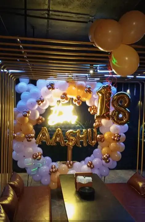 Post image I want 50+ pieces of Balloon decoration Indore  at a total order value of 1000. I am looking for Balloon decoration ideas . Please send me price if you have this available.