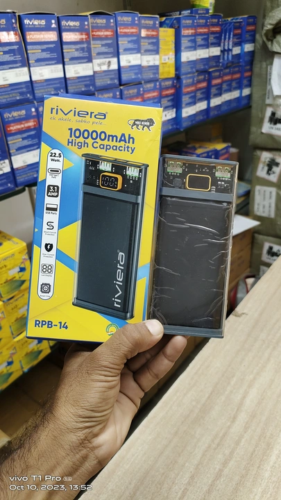 Riviera power Bank 10000 for 9649174067 uploaded by B.R. ENTERPRISES  on 10/10/2023