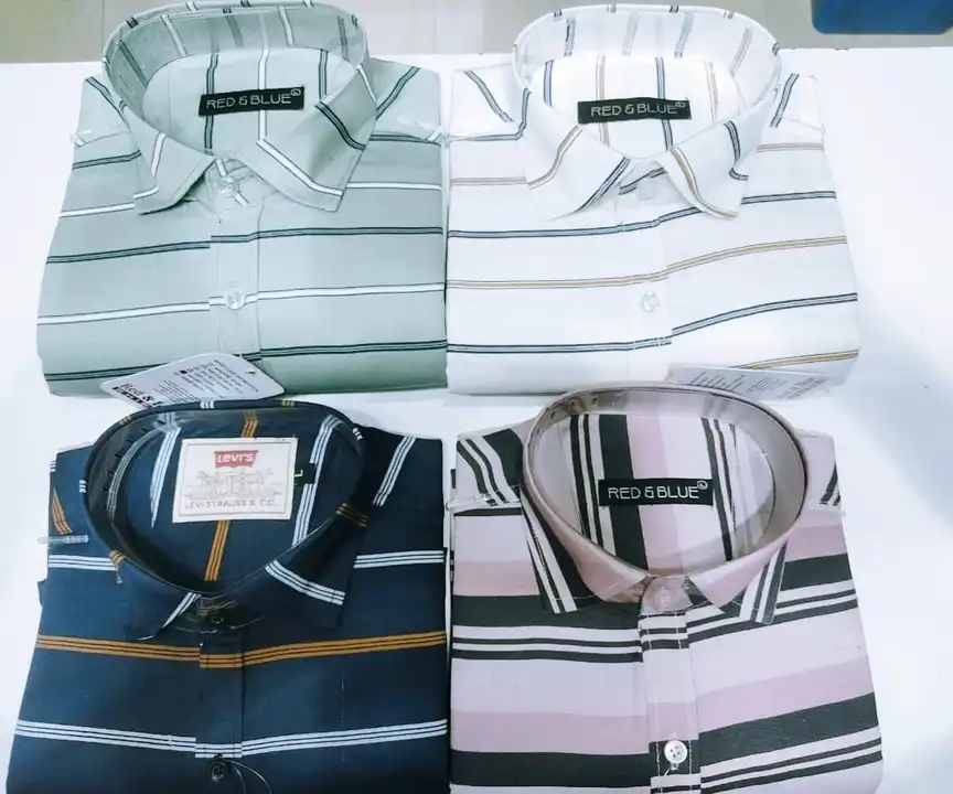 Cotton shirts uploaded by RAJESHWARI TRADERS on 10/10/2023