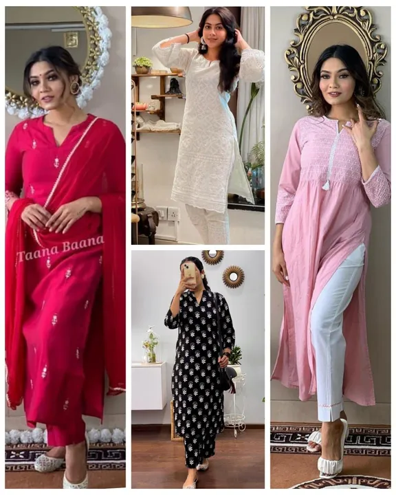 Combo of 4 full dresses aj .Diwali sale Grab fast  uploaded by business on 10/10/2023