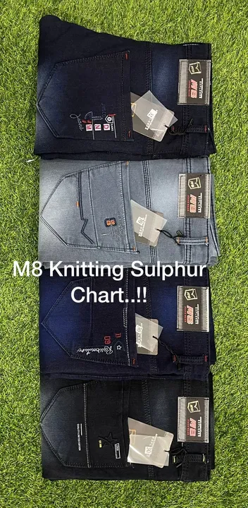 Denim Knitting Jean uploaded by Amrapur Creation on 10/10/2023
