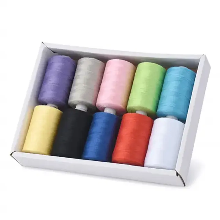 Sweing Thread 2 ply  800 Meter Fast Colours Best Quality use for Tailoring work  uploaded by Aman Thread on 10/10/2023