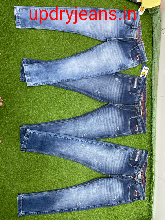 💯% heavy quality stretch Jean's cotton by cotton live video call  uploaded by UPDRY INTERNATIONAL COMPANY  on 10/10/2023