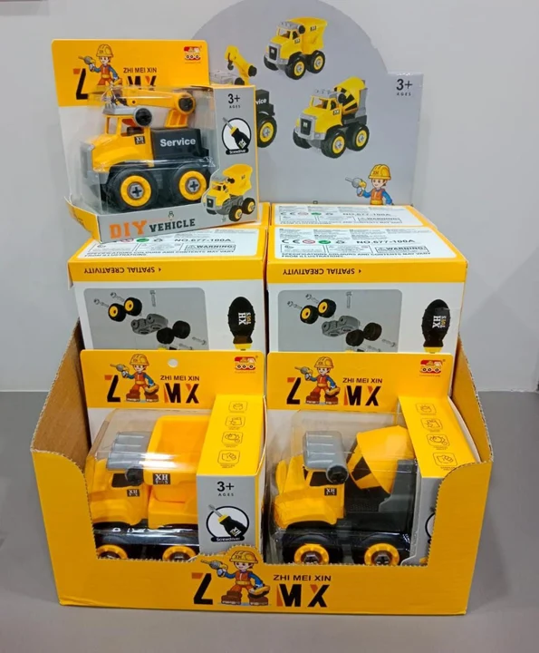 Diy construction truck uploaded by BHTOYS on 10/10/2023
