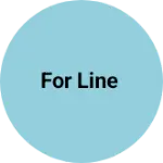 Business logo of For line