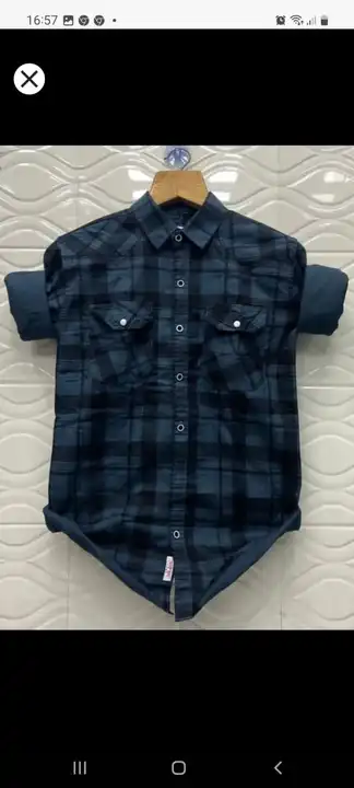 Double pocket shirt  uploaded by Rs pure Taxtaile manufacturing unit on 10/11/2023