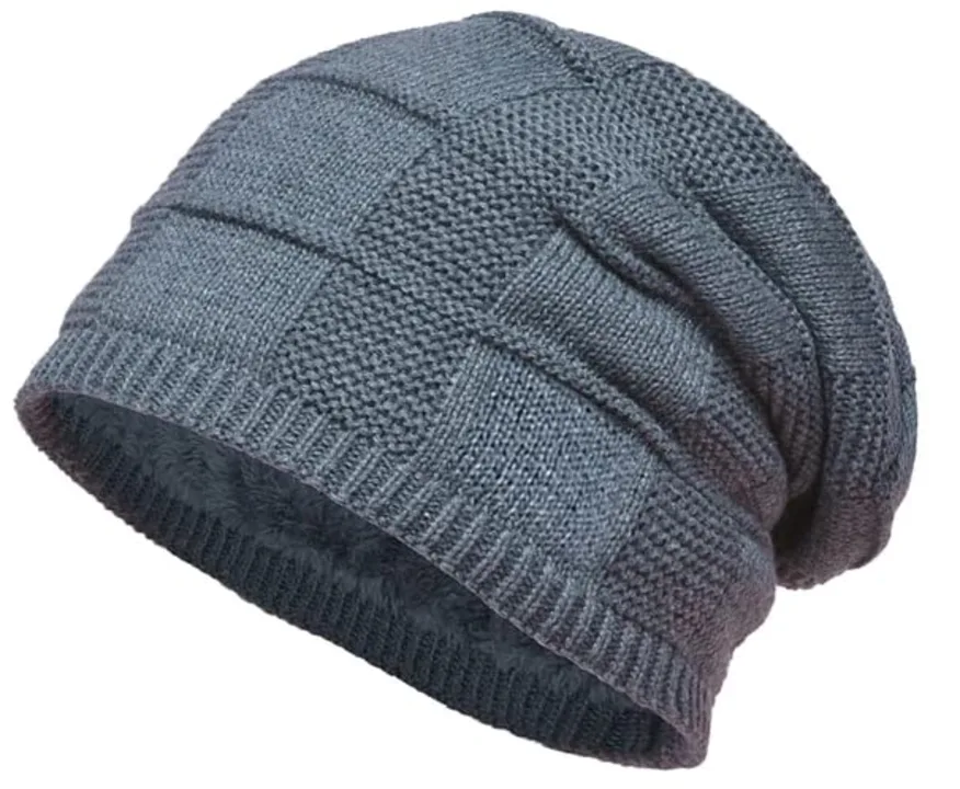 Woolen cap for women baine cap scarf Sardi ki topi winter cap pum pum wala cap  uploaded by Ns fashion knitwear on 10/11/2023