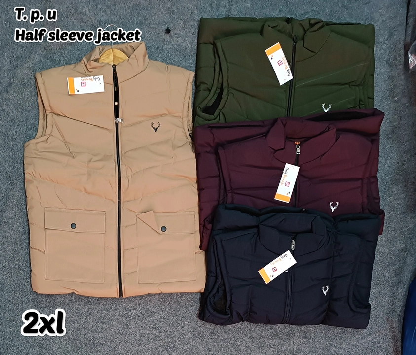 T. P. U half sleeves jacket uploaded by VED ENTERPRISES  on 10/11/2023