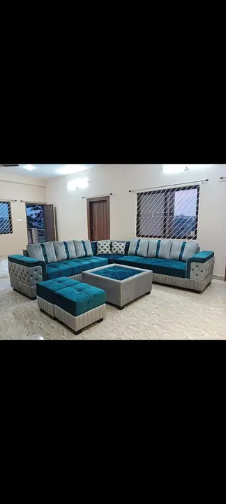 L shape sofa set uploaded by THE SOFA FACTORY RANCHI on 10/11/2023