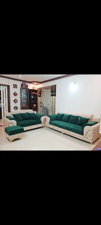 L shape sofa  uploaded by THE SOFA FACTORY RANCHI on 10/11/2023