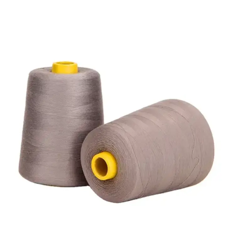 Jeans Sweing Cot thread 2 ply 3 weight 170g Lenth 5000 Meter Fast Colours 360 Available  uploaded by Aman Thread on 10/11/2023