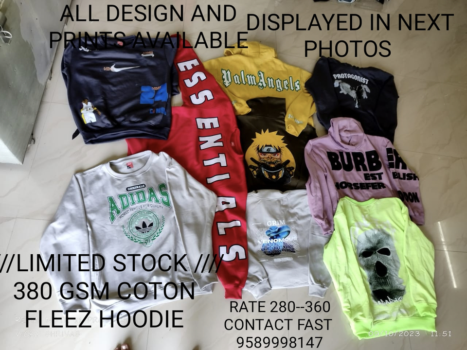 COTTON FLEEZ HOODIES 9589998147 CONTACT FASTT uploaded by CLOTHES TRADER AND MANUF. 9589998147 CONTACT FAST on 10/11/2023