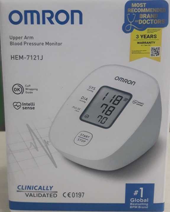 Omron BP Monitor uploaded by business on 3/22/2021