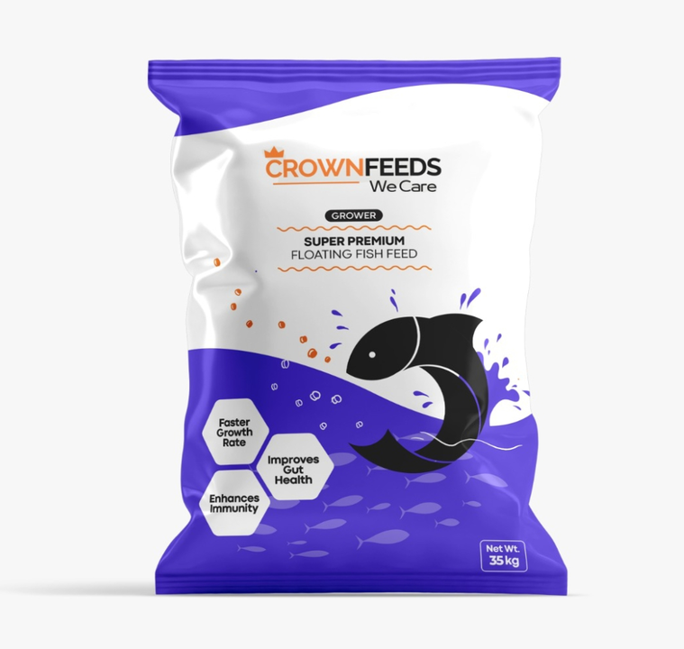 FISH FEED CROWN FEEDS PRIMUM QUALITY FLOTING FISH FEED HIGH QUALITY PROTEIN FEED  uploaded by ENJOY FEEDS CENTRE  on 10/11/2023