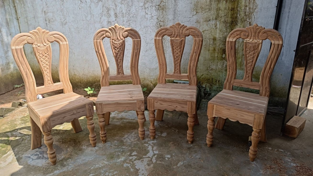 Wooden classic dining set  uploaded by Aadil Timber Traders on 10/11/2023