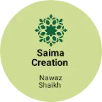 Business logo of Saima creation