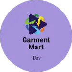 Business logo of Garment mart
