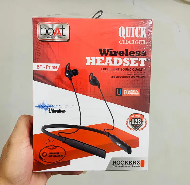 Boat BT-Prime Wirless Bluetooth Neckband Vibration 📳  uploaded by business on 10/11/2023