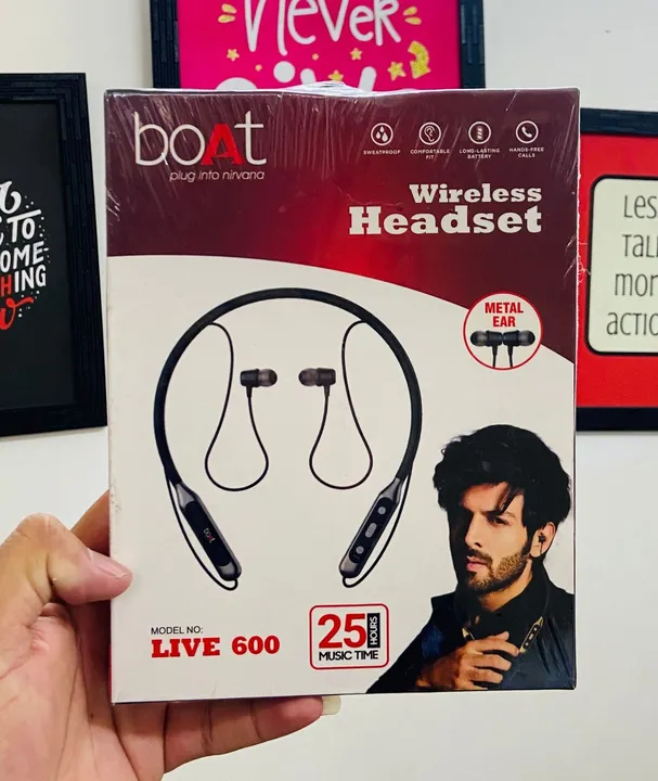 Boat Live 600 Metal Megnatic Neckband  uploaded by Heartium®️ Company on 10/11/2023