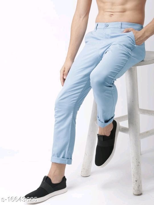 Post image Stylish Modern Men Trousers

Fabric: Cotton
Pattern: Solid
Multipack: 1
Sizes: 
34 (Waist Size: 34 in, Length Size: 40 in, Hip Size: 23 in) 
28 (Waist Size: 28 in, Length Size: 40 in, Hip Size: 17 in) 
30 (Waist Size: 30 in, Length Size: 40 in, Hip Size: 19 in) 
32 (Waist Size: 32 in, Length Size: 40 in, Hip Size: 21 in) 

Dispatch: 2-3 Days