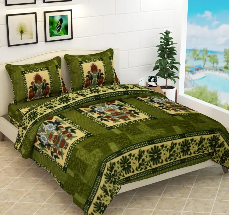 Woolen Bedsheet with two pillow cover  uploaded by Sonya enterprises on 10/11/2023