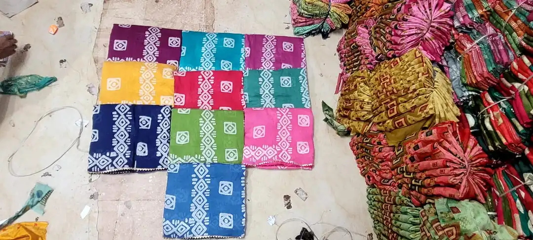 Batik print sarees uploaded by N K SAREES  on 10/12/2023