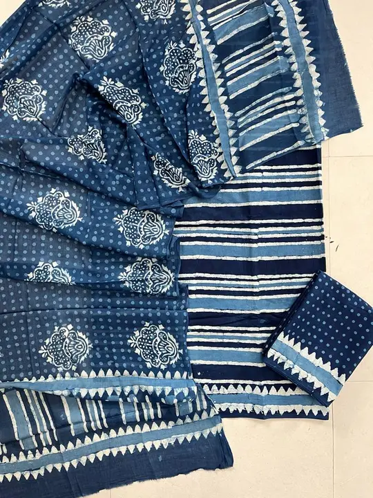 ........Cotton........
Dhabu Print .....
Drees .....
Available 

Top-2.5
Duppata-2.5
Bottom-2.5

New uploaded by S.A AJARAKH HEND BALOCK PARINT SAREE on 10/12/2023