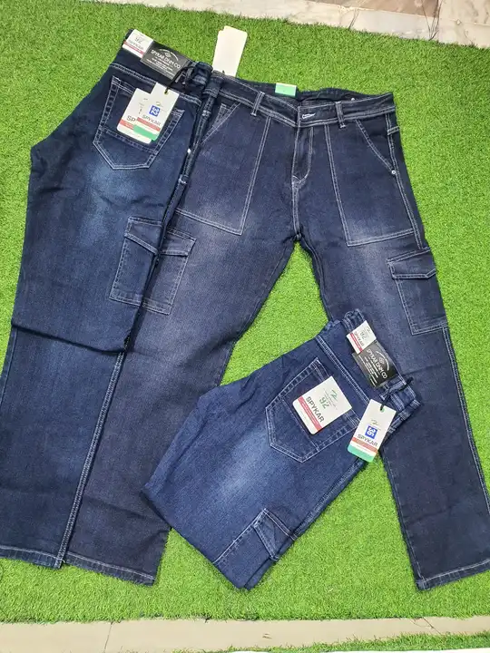 Buggy jeans 6 pocket  uploaded by Garments shop on 10/12/2023