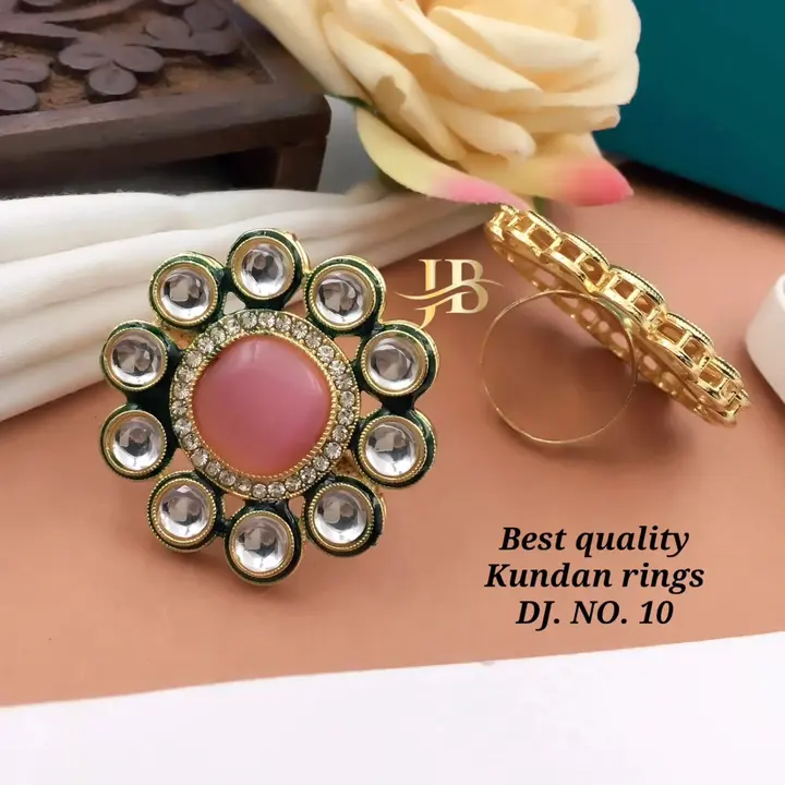 Best quality Kundan rings 💍 👌  uploaded by Artificial jewellery on 10/12/2023
