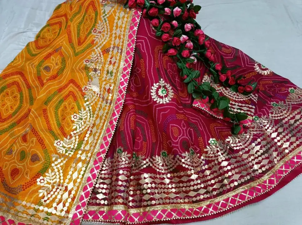 Product uploaded by Jaipuri wholesale gotta patti kurtis nd sarees on 10/12/2023