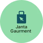 Business logo of Janta gaurment