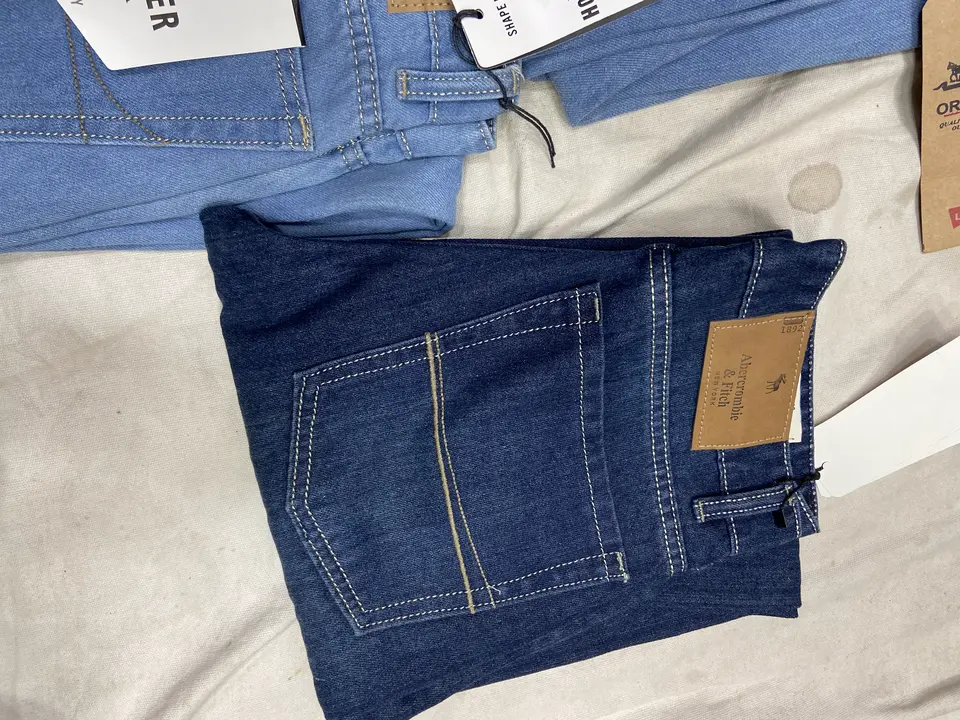Straight jeans 4pocket and 6 pocket  uploaded by Sahina fashion garments traders on 10/12/2023