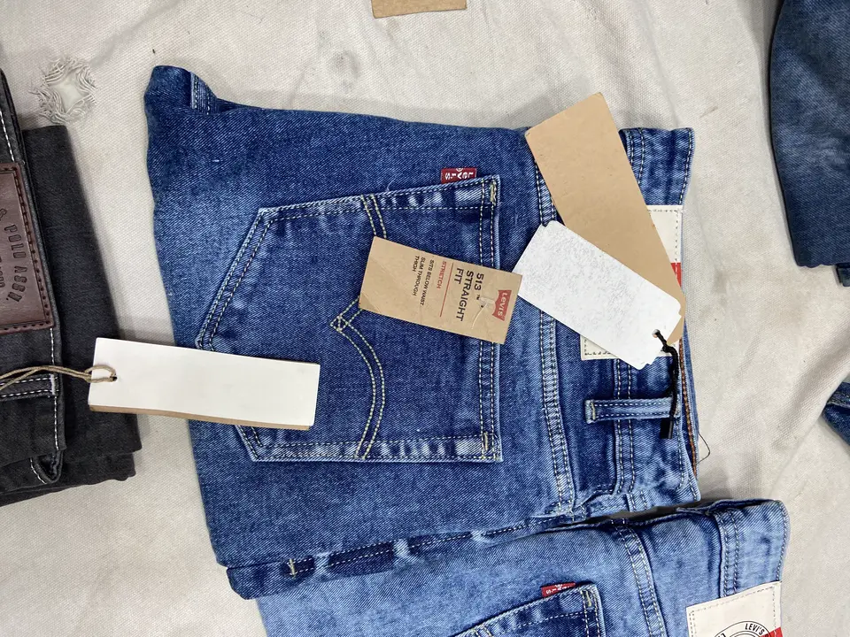 Flat finish jeans  uploaded by Sahina fashion garments traders on 10/12/2023