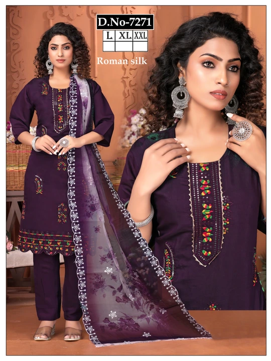 Fancy Collection of 3 Piece Set for Diwali Festival uploaded by RJ Creation on 10/12/2023
