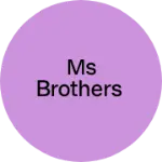 Business logo of MS brothers