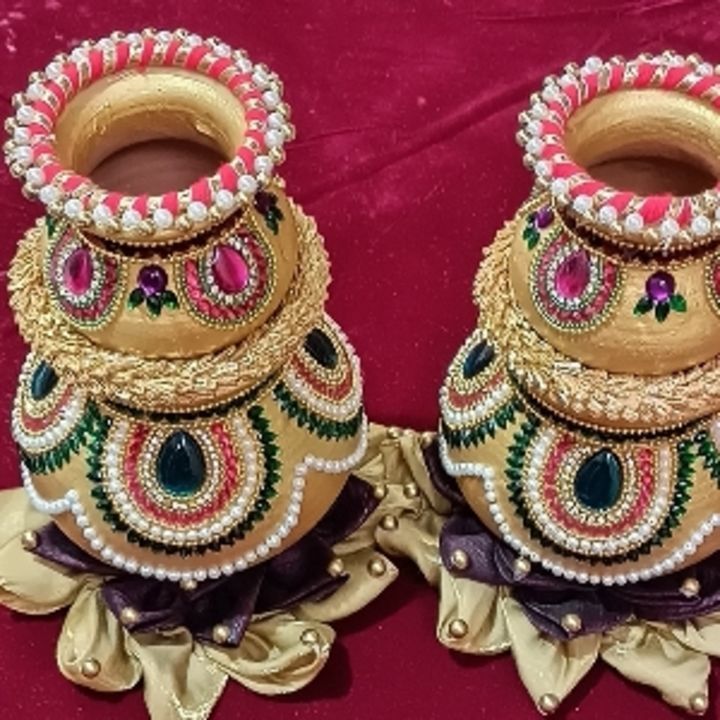 Post image Matki for wedding# wedding kalash