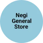 Business logo of Negi general Store