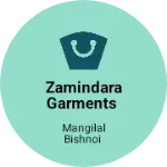 Business logo of Zamindara garments