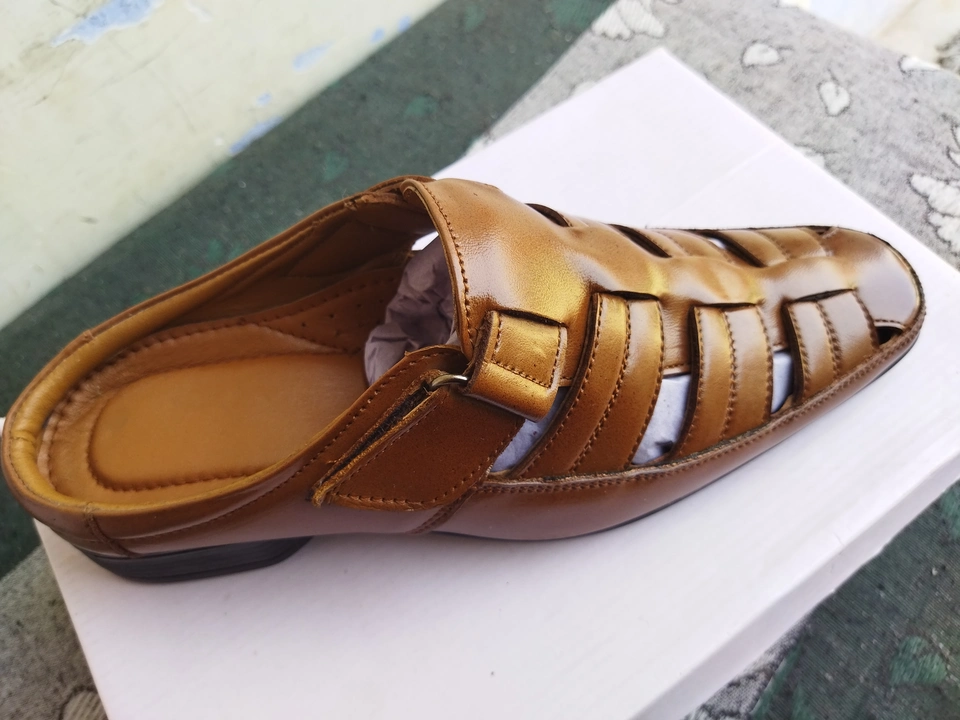 Men's Leather  Roman Sandal uploaded by Hardev Footwear on 10/12/2023