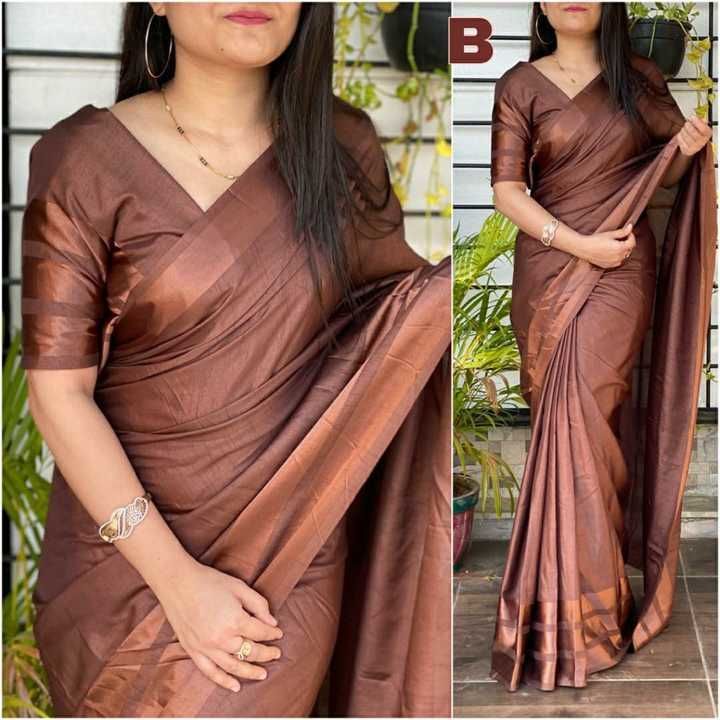 heavy dola silk saree uploaded by business on 3/22/2021