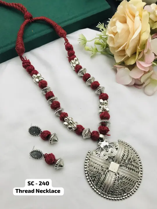 Threads necklace  uploaded by Shreevari fashion on 10/12/2023