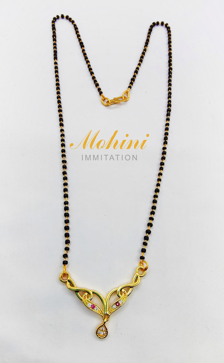 Mangalsutra for women jewellery  uploaded by Mohini immitation  on 10/12/2023
