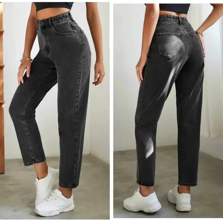 🔥🔥 

*New Arrival*

*Now in Charcoal Gray 🦋🦋*

High waist Boyfriend Denim 🥰🥰
*Size - 26,28,30, uploaded by Indian Fashion People on 10/12/2023