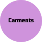 Business logo of Carments