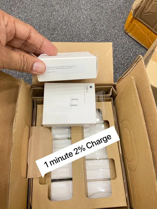 Iphone 20w Type C Adaptor Premium Quality  uploaded by Heartium®️ Company on 10/12/2023