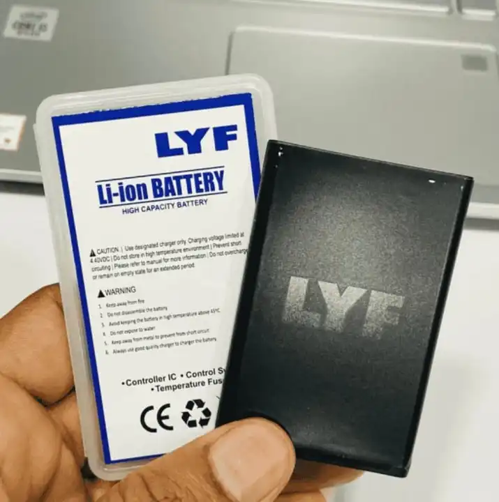 JIO/LYF/M90/F90 2000mAh Mobile Battery 💯% 2ic Battery  uploaded by Heartium®️ Company on 10/12/2023