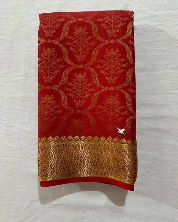 Mysore silk saree uploaded by business on 10/13/2023
