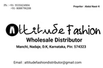Business logo of Attitude fashion distributor