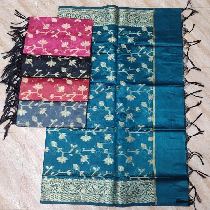 Exclusive Beautiful Banarasi Cotton Silk Dupatta  uploaded by G.N.S. on 10/13/2023